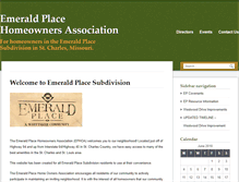 Tablet Screenshot of emeraldplace.net